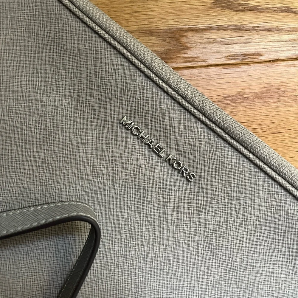 Michael Kors Gray Laptop Bag